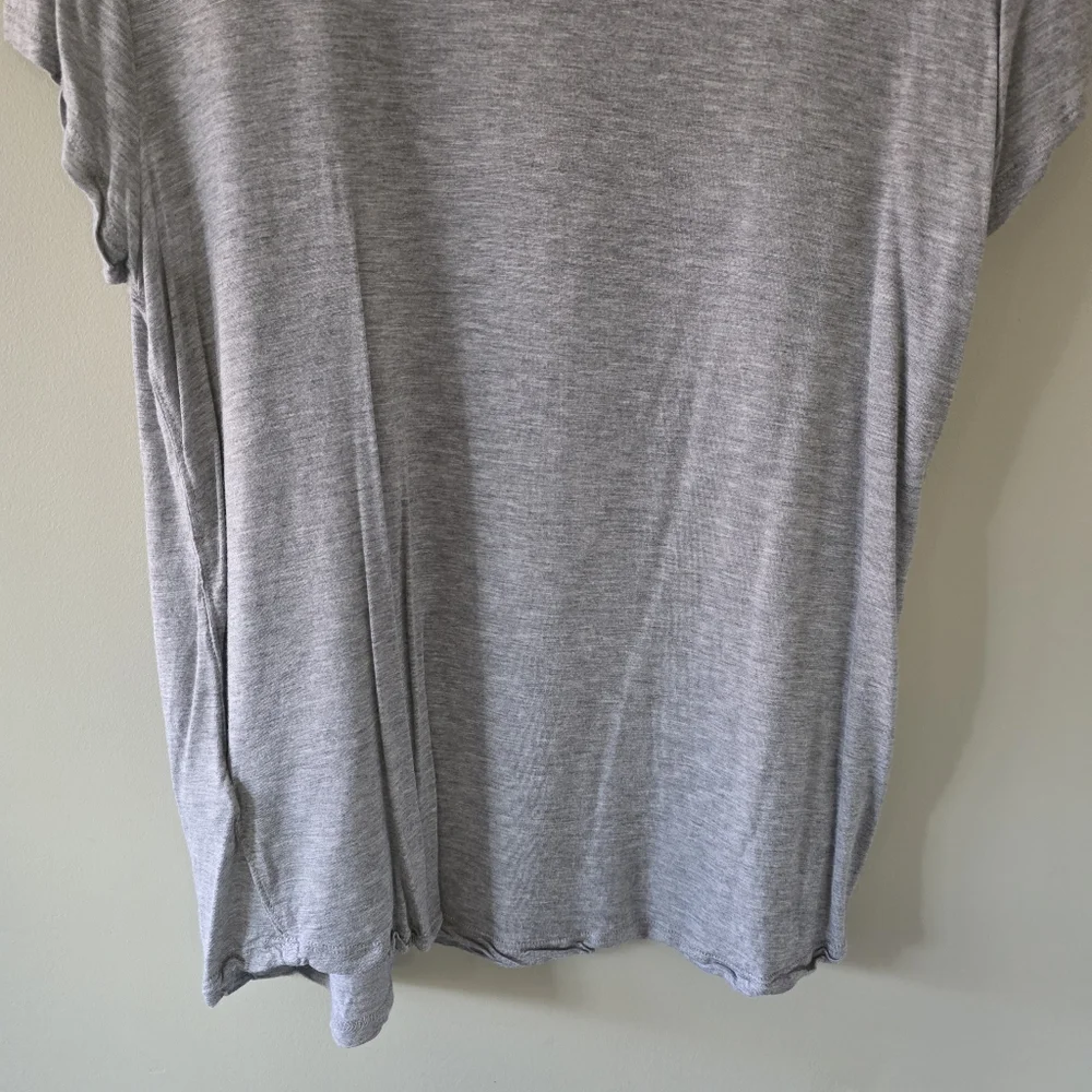 H&M L Y2K Modern Contemporary Indie Sleeze Grunge Sequin Lips Graphic T-Shirt - Picture 11 of 12